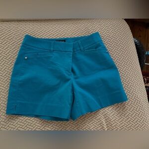 White House Black Market Teal Shorts